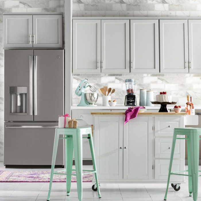 Three Posts™ Hardiman Solid Wood Kitchen Cart & Reviews Wayfair